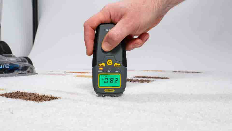 kenmore moisture reading