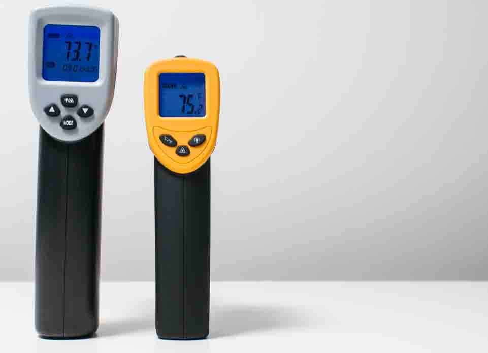 etekcity ir thermometer displays